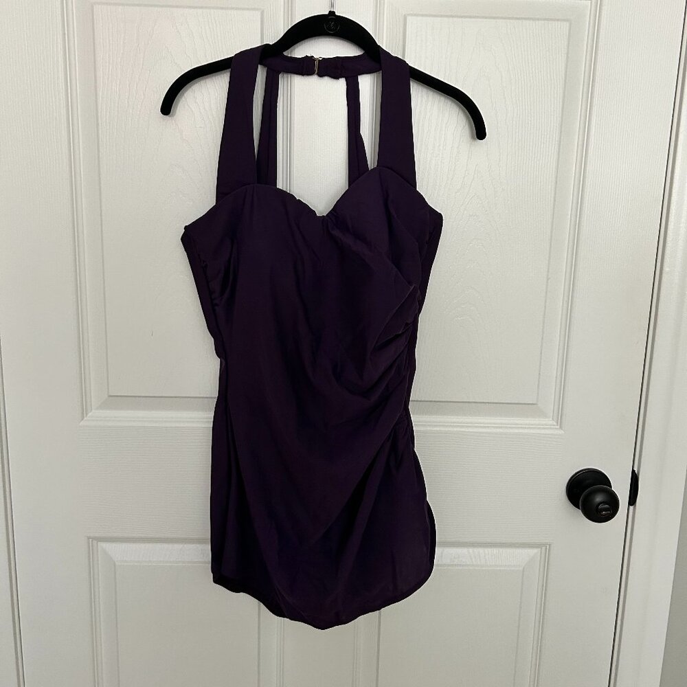 Dark Purple Swimsuit
